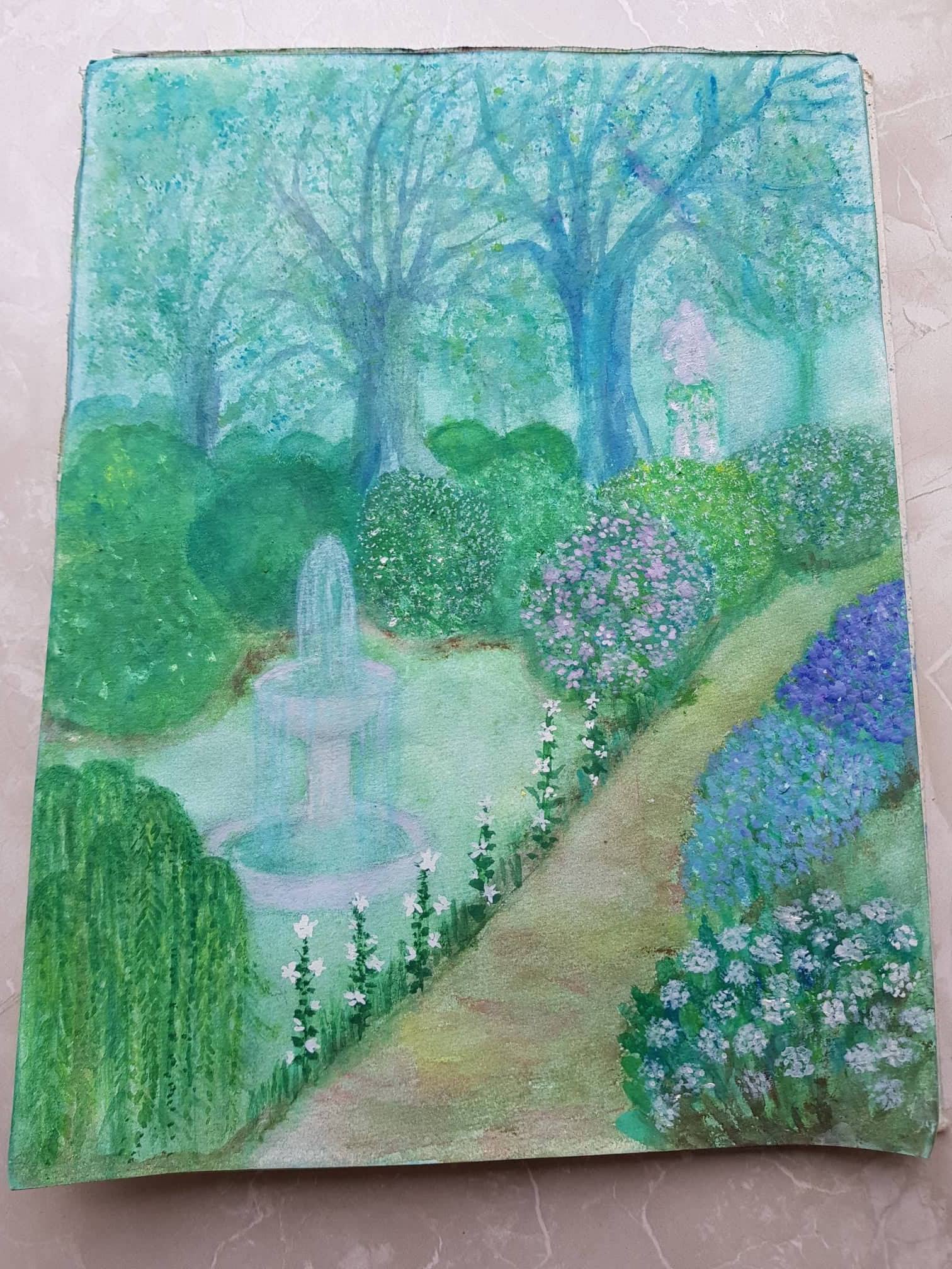 Aquarelle von Gisela Kentmann